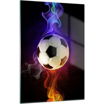 Obraz Skleněný obraz do obýváku ložnice 50x70 abstrakce foto obrazy na zeď