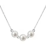 Evolution Group - Pavona Stříbrný náhrdelník s pravými perlami Pavona 22017.1 + 2 měsíce na vrácení zboží