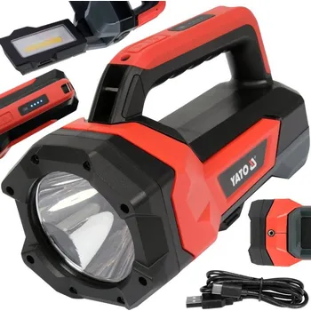 Osvětlení pro motocykl Dílenská LED svítilna s funkcí powerbanky 1000lm 10/16W 8Ah Yato YT-08548