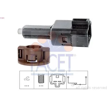 Spínač brzdového světla FACET 7.1211