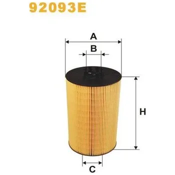 Olejový filtr Olejový filtr WIX FILTERS 92093E