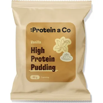 Fitness strava ProteinaCo High protein pudding 40 g Vyber si z těchto lahodných příchutí: Vanilla