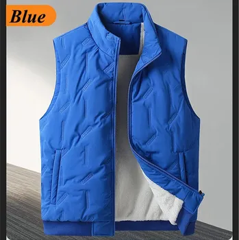 Pánská bunda Pánská vesta DIMU278 Barva: Modrá, Velikost: 8XL