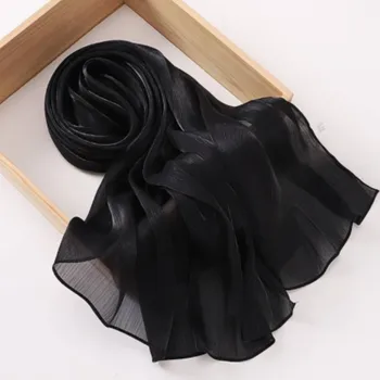 Šála lesklý společenský přehoz přes ramena - šál na ples Barva: Černá