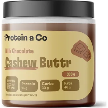 Protein a Co Kešu krém s mléčnou čokoládou 330 g