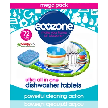 Tableta do myčky ECOZONE 5v1 tablety do myčky 72 tablet