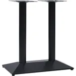 OMAXI Bistro stolová noha černá 70x40x72 cm litina 188880