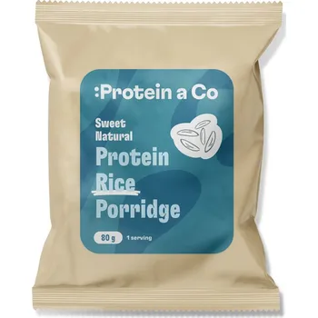 Fitness strava Protein a Co Proteinová rýžová kaše 80 g Vyber si z těchto lahodných příchutí: Sweet natural