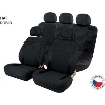 Potah sedadla Cappa Autopotahy Perfetto AL Fiat Dobló černá