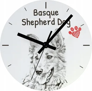 Hodiny Nástěnné hodiny Art-Dog bílé 20 cm
