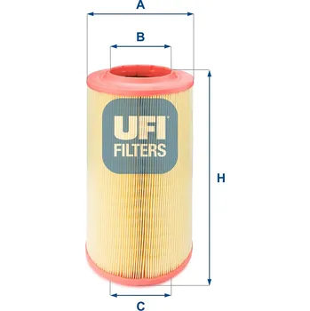 Vzduchový filtr Vzduchový filtr UFI 27.628.00