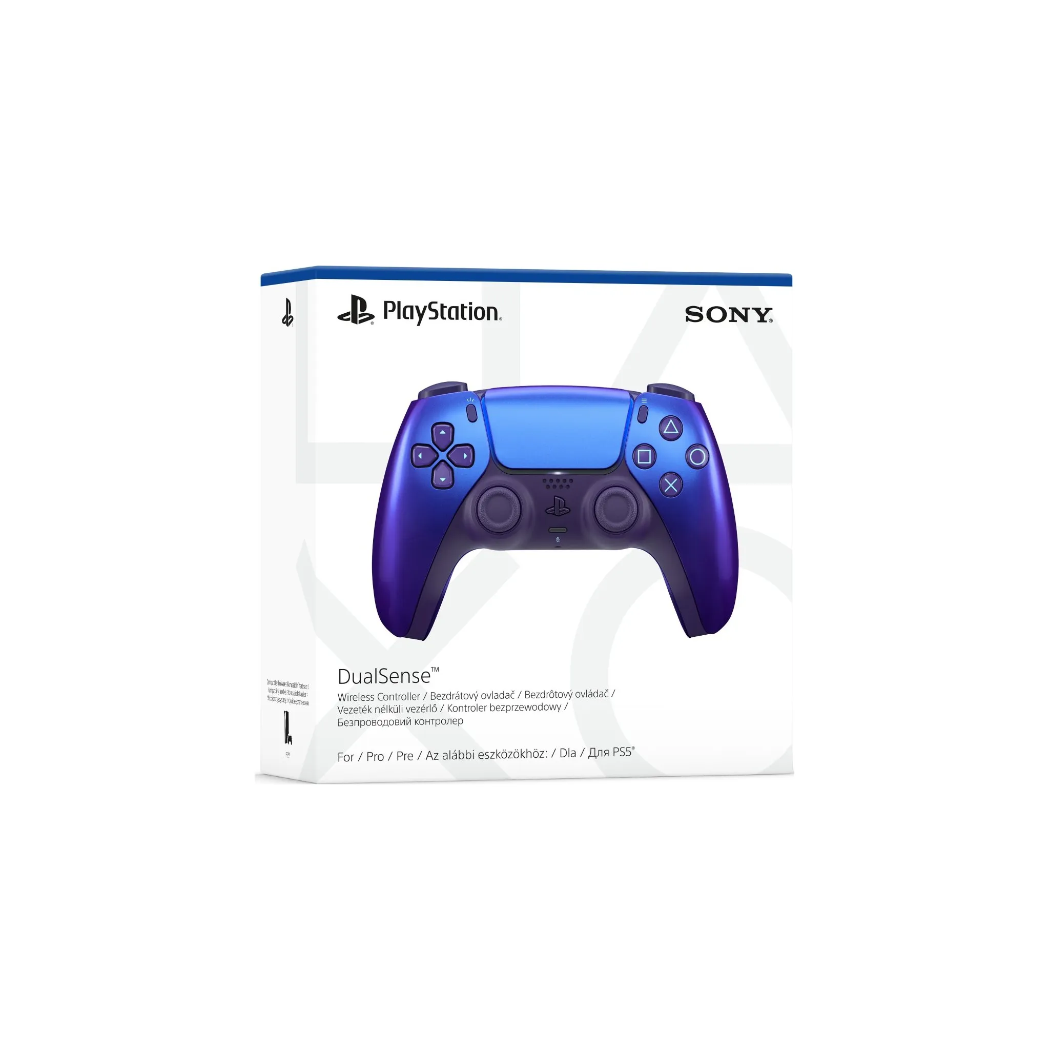 Fotografie 3 - Gamepad Sony PlayStation 5 DualSense Wireless Controller Chroma Indigo (PS711000044476)