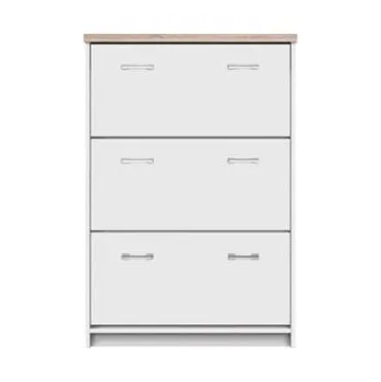 Komoda ARTEN (NANO Systems s.r.o.) Botník TOP MIX-3K (Dub sonoma/bílá)