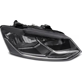 Přední světlomet TUNING-TEC Přední světlo VW POLO 6R 14-17 černé PRAVÉ TYC