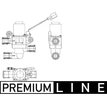 Magnetický ventil, klimatizace MAHLE AVS 2 000P