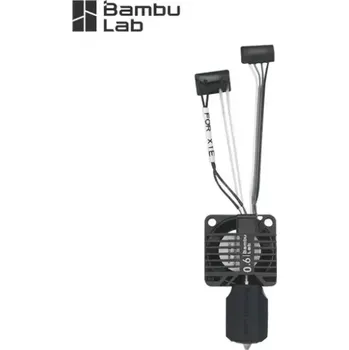 Příslušenství k 3D tiskárně Kompletní sestava hotendu 0,6mm z tvrzené oceli - pro tiskárny X1E