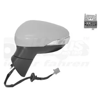 Auto zrcátko Vnější zpětné zrcátko VAN WEZEL 1807807