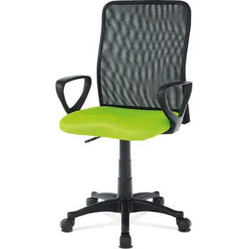 Vikio Kancelářská židle látka MESH zelená černá AKZ135Z