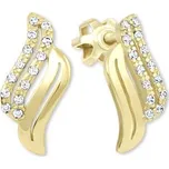 Soliter Zlaté náušnice s kubickými zirkony 745 239 001 00586 0000000 + 2 měsíce na vrácení zboží