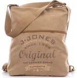 Dámský batoh a kabelka Canvas 4558 hnědý Jennifer Jones