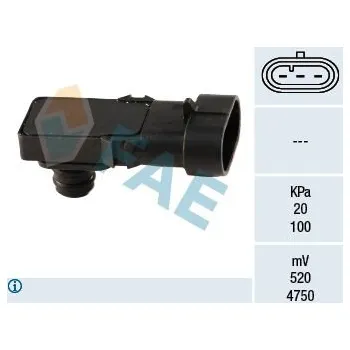 Čidlo automobilu Senzor tlaku sacího potrubí FAE 15016