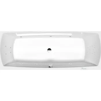 Vana LILY hydromasážní vana, 170x70x39cm, Highline Hydro, chrom