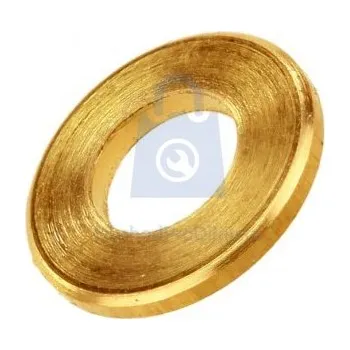 Matice Podložka plochá se sraženou hranou, DIN 125B, mosazná (Ms) 5,3 - hobby balení, balení 1 ks