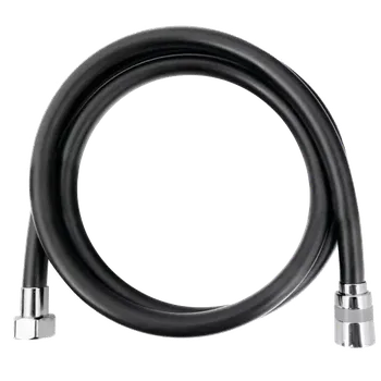 Sprchová hadice HADICE PLAST 1/2"x1/2" 150 ČERNÁ