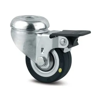Pojezdové kolečko Agila TENTE Kolečko antistatické 50mm, s brzdou, otvor pro čep, 2475DYK050P30-11