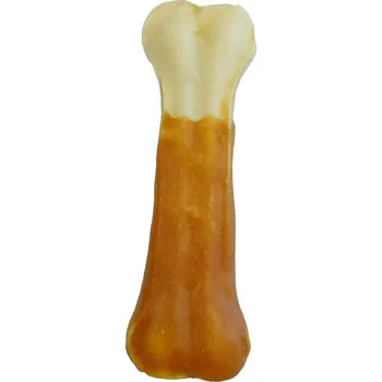 Pamlsek pro psa Buvolí kost + Kuře 12,5cm (1 balení á 10ks) 13594
