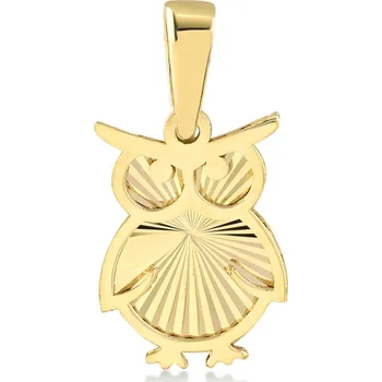 Přívěsek Lillian Vassago Zlatý přívěsek Sova LLV82-GP028