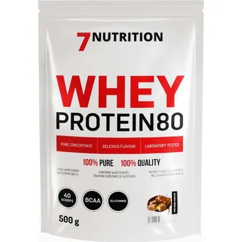 Protein 7NUTRITION Whey Protein 80 500 g čokoláda - máta