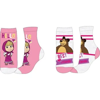 ponožky Máša a medvěd Velikost: 27/30 šedá