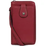 Hexagona Kabelka na mobil s peněženkou Ava 558371-2600 vínově červená
