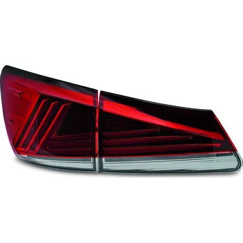 Zadní světlomet TUNING-TEC Zadní světla Lexus IS II 06-13 červená LED SEQ