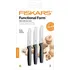 Kuchyňský nůž Fiskars Functional Form 1057562 3 ks
