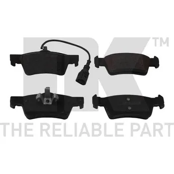 Brzdová destička Sada brzdových destiček, kotoučová brzda NK 224789