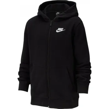 Chlapecká mikina Nike Full Zip Hoody Juniors Black 11-12 let
