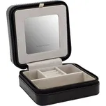 Friedrich Lederwaren Stylová černá cestovní šperkovnice Milano 20143-2 + 2 měsíce na vrácení zboží