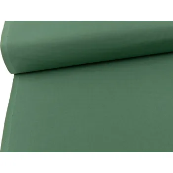 Mirtex Plátno DOMESTIK 145/809 Tmavě zelená IKEM KYPA 90°C šíře 150cm Zbytková metráž