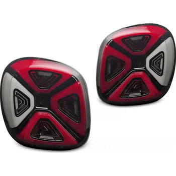 Zadní světlomet TUNING-TEC Zadní světla SMART FORTWO III 14-19 LED kouřová