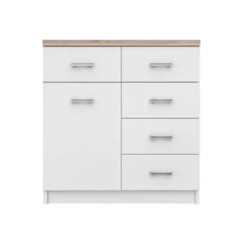 Komoda ARTEN (NANO Systems s.r.o.) Komoda TOP MIX-1D4S (Dub sonoma/bílá)