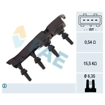 Zapalovací cívka Zapalovací cívka FAE 80235