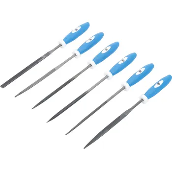 Autodíl BGS technic Pilníky jehlové s rukojetí - 6ks BGS 19111