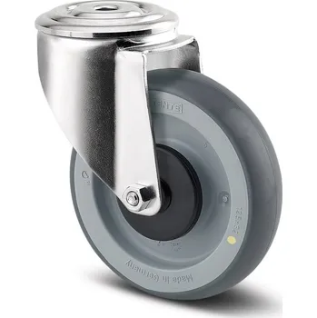 Pojezdové kolečko Alpha TENTE Kolečko antistatické 100mm, otočné, otvor pro čep, 3470XSP100P30-13