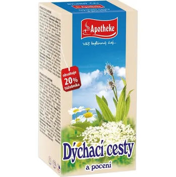 Čaj Apotheke Dýchací cesty a pocení čaj 20 sáčků