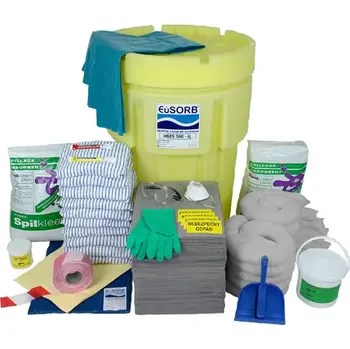 Sorbent HAPPY END Havarijní souprava HSE 360, univerzální, 267 l, kanalizační deska - HSES 360 - G