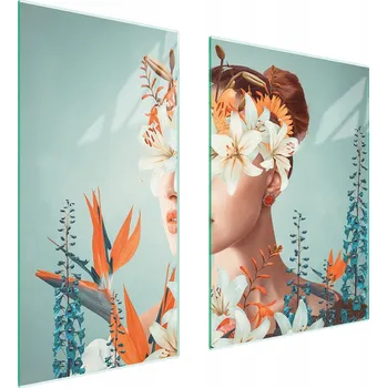 Kuchyňské prkénko Krájecí deska TMK ArtDeko sklo 2 ks