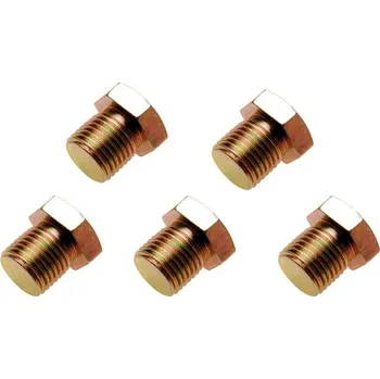 Autodíl BGS technic Zátky - výpustné šrouby olejových van, různé rozměry, sada 5 ks - BGS Rozměry: M17x1,5 mm