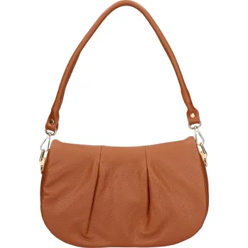 Kabelka Dámská kožená crossbody kabelka Italia Sima - koňak